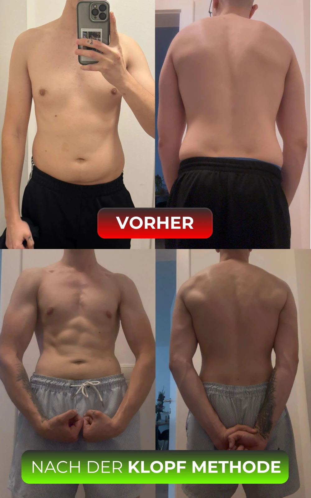 Vorher-Nachher-Vergleich