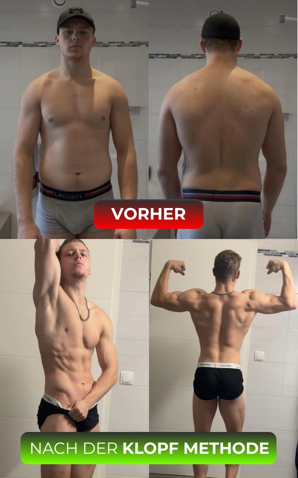 Vorher-Nachher-Vergleich