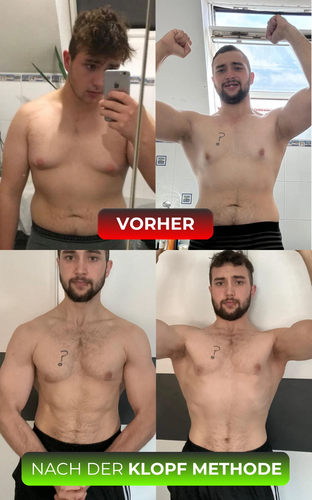 Vorher-Nachher-Vergleich