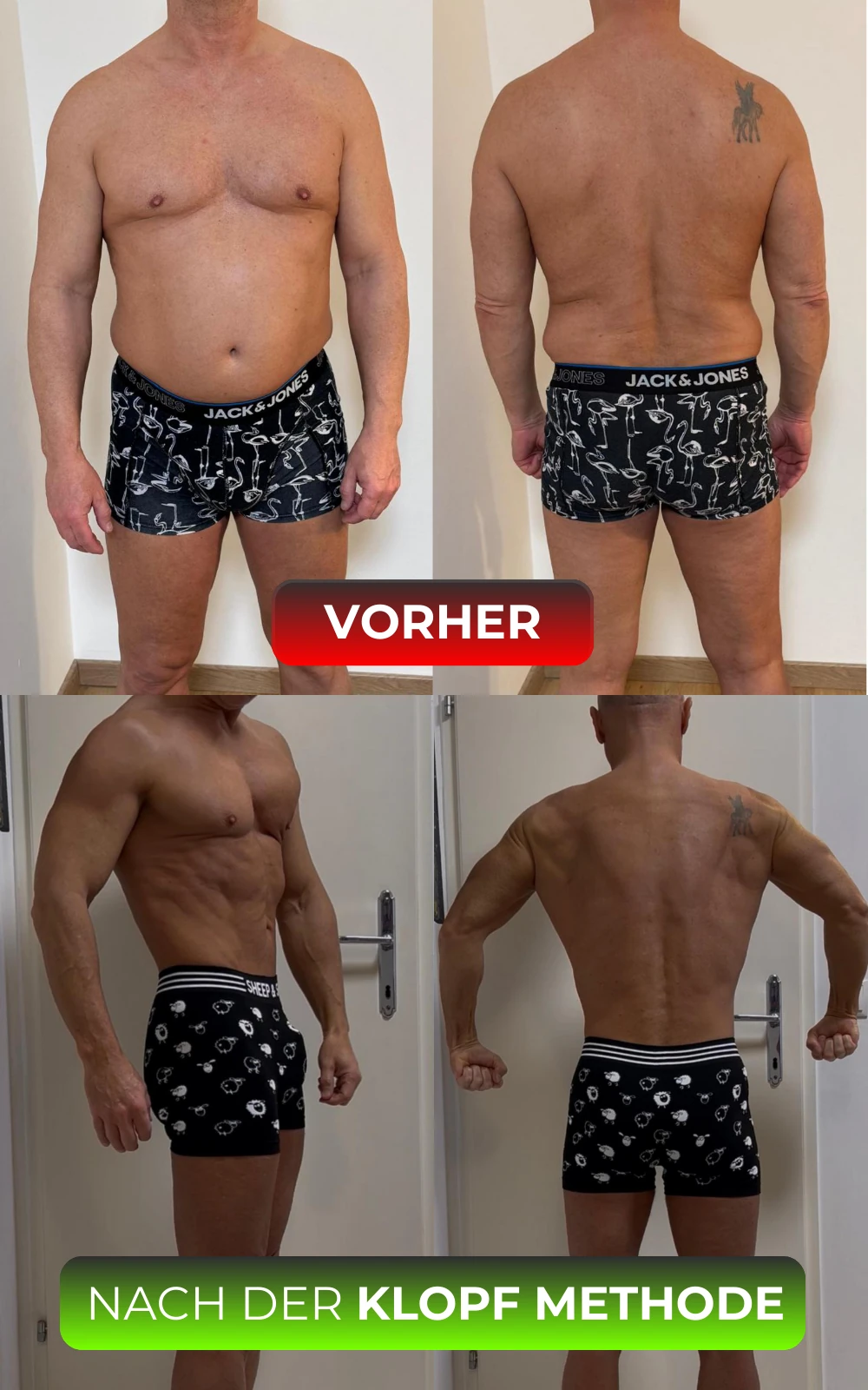 Vorher-Nachher-Vergleich