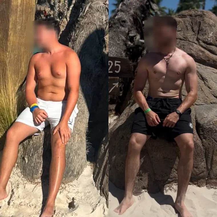 Veränderung aus Kevins Coaching, Gesicht unkenntlich gemacht
